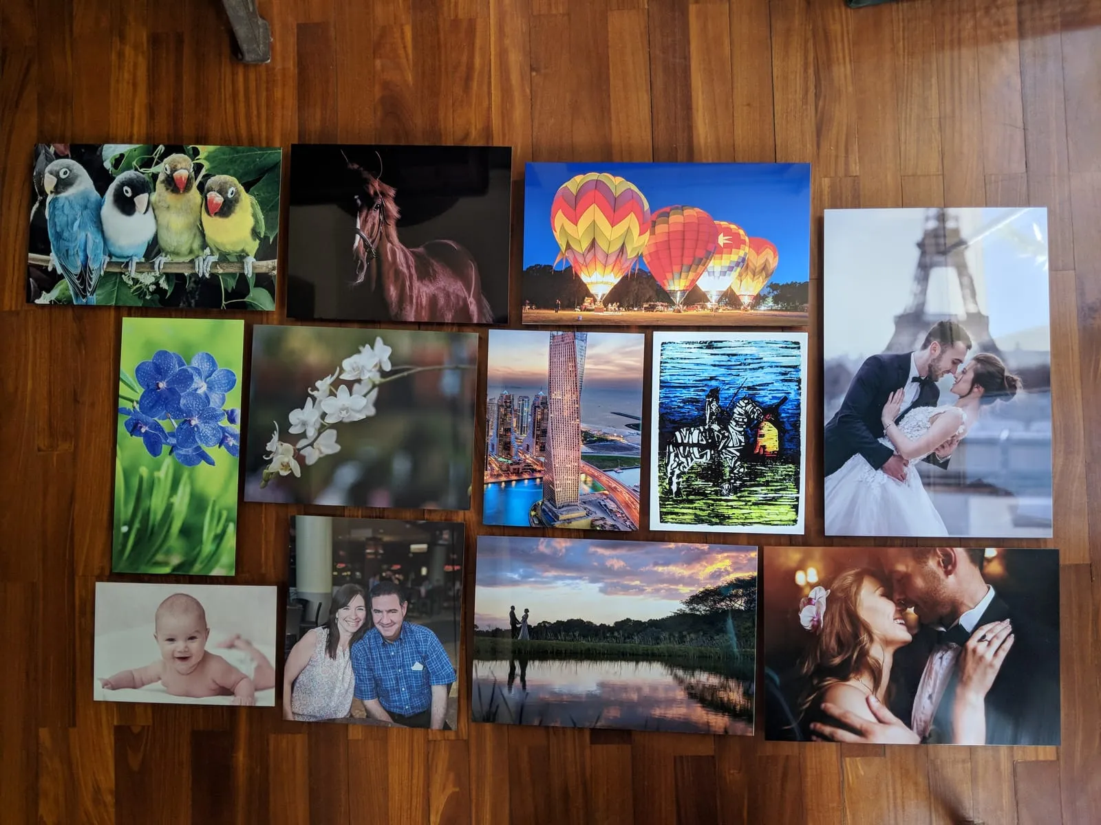 Colección de piezas impresas